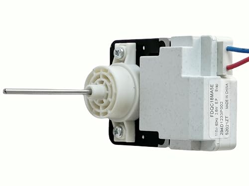 Refrigerator Condenser Fan Motor Adapted  115V 2.6W 60Hz  Replaceable 294D1978P001  WR01F04955 Fan Motor  White