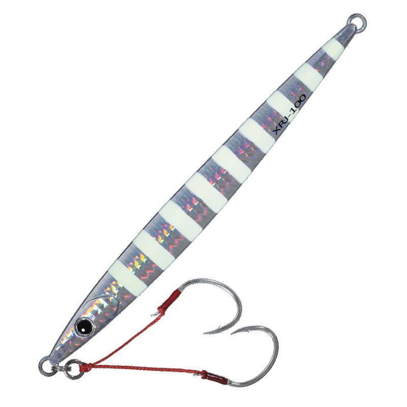 Used [Major Craft] Cross Ride Jig Heavy Metal #007 Zebra Glow 40g