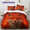 Cartoon Pattern Bedding Quilt Set Quilt Cover Pillowcase Home Decoration Birthday Gift (1 * Duvet Cover + 2 * Pillowcase, Without Core)