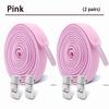 Elastic Laces Sneakers Tennis No Tie Shoe laces Lock Shoelaces without ties Kids Adult Flat Shoelace Shoes Accessories 2Pair