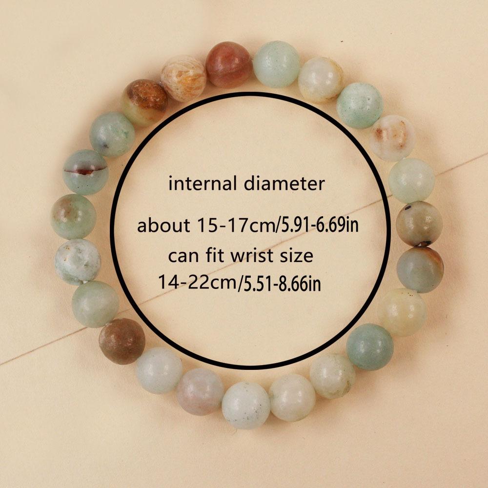 JYL TS Bracelet Unisex Red Green Beads Balances Passion And Growth L0975 чарлстон зеленый