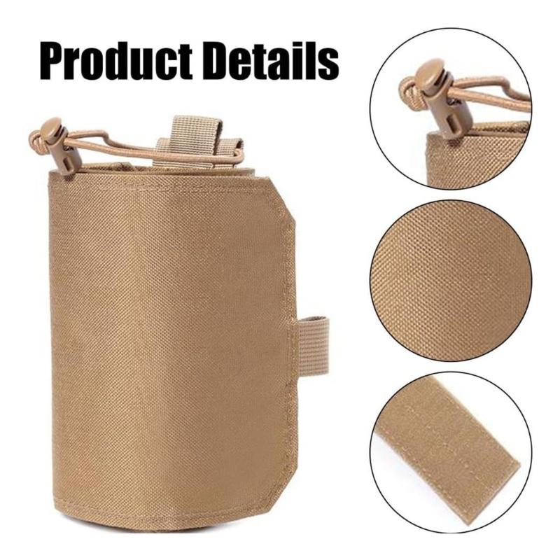 Running Drink Bag with Insulation, Mountain Biking Water Bottle Carriers Beverages Holder Water Bottle Carriers Pouches
