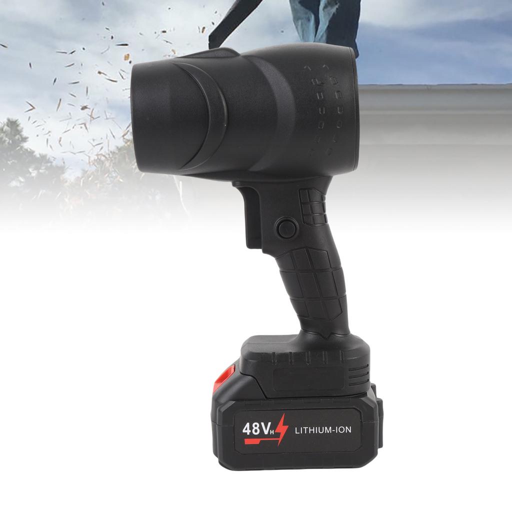 Electric Cordless Lf Blower Rechargble 35000rpm Stepless Speed Portable Dust Clner with 21V Battery for Outdoor Yard