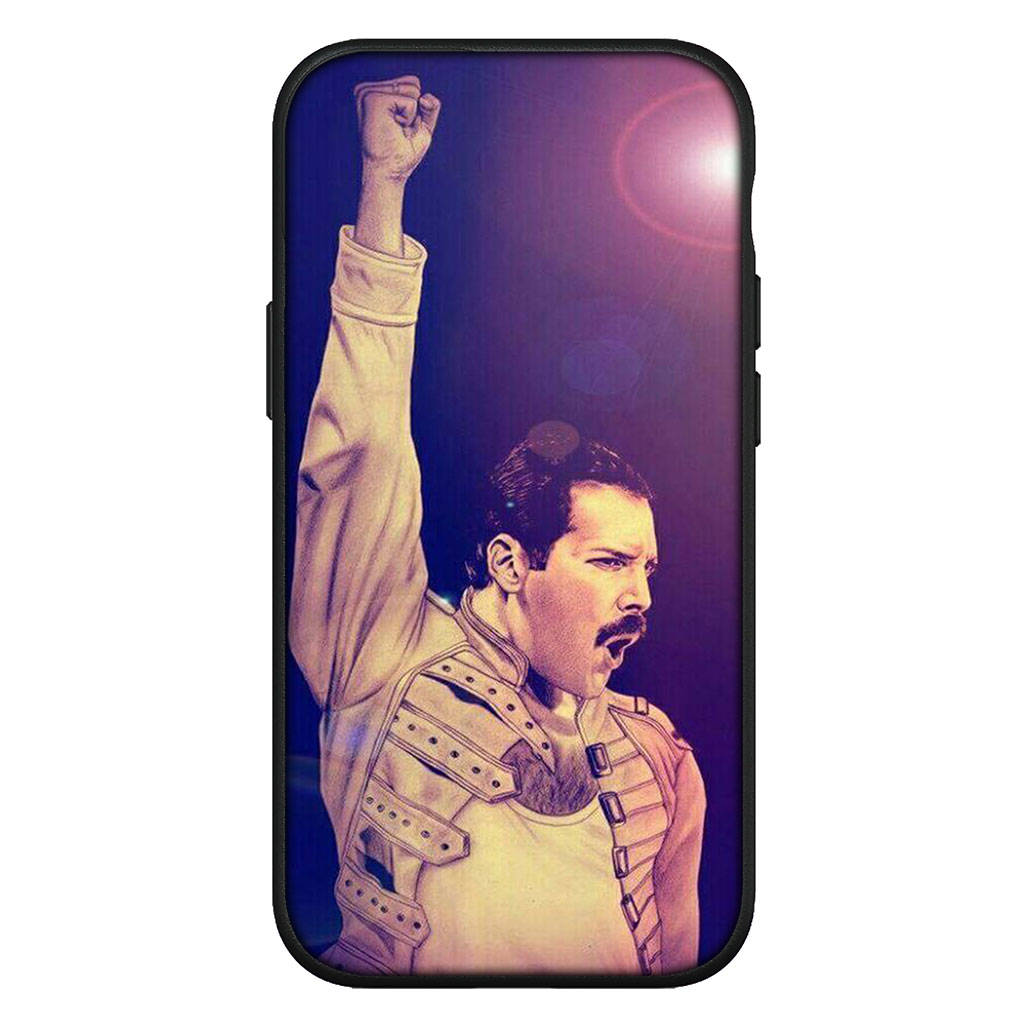 Hülle für iPhone 16 15 Xiaomi Redmi Note 14 13 12 11 Pro Max X 8 9 16e Samsung Galaxy S25 S24 S23 Moto A4 OPPO Huawei Queen Freddie Mercury Handyhülle