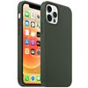 Matte Silicone Case For iPhone 13 (6.1") Night Green E.F.Connection