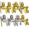 Medieval Movie Figures Series Noldor Elf Guard Gondor Soldiers Ancient Weapons Combat Equipment Model Building Blocks Kids Toys