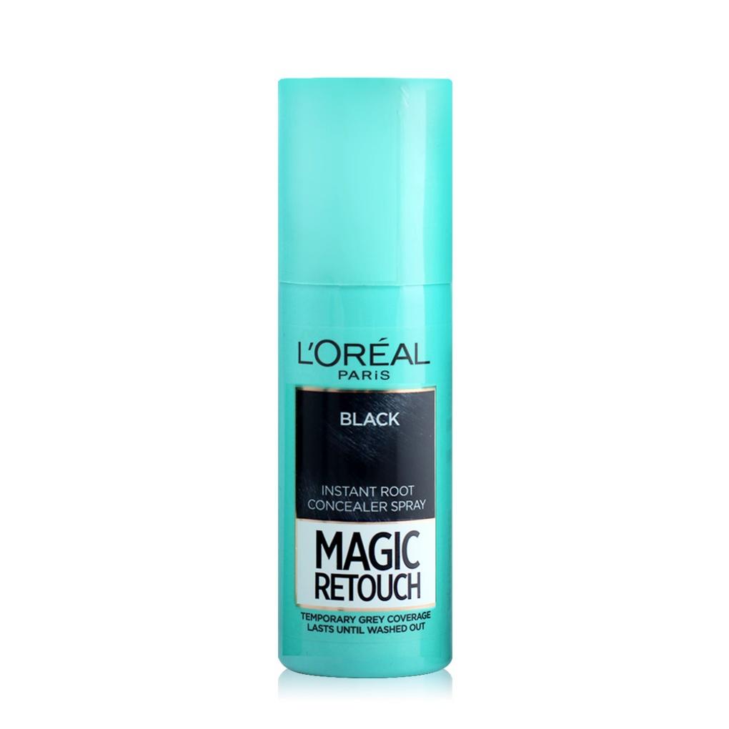 L'Oréal Magic Retouch Gray Cover Hair Dye Spray Le Noir / Black 75