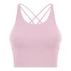 Lu Same Sports Bra for Women 2025 New Outdoor Removable Bubble Wrap Running Fitness Beauty Back Yoga Vest