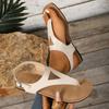 Mode 2025 Sommer Zehensandalen Damen Sandalen mit offenem Zeh Outdoor Schnallenriemen Übergröße Sandalen für Neu Täglich Vielseitig Lässig & Strand