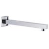 Vidaxl Shower Head Arm, Square, 201 Steel, Silver, 30 Cm