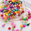 Diy Handmade Beading Material Abs Acrylic Pearl Loose Bead Round Bead Making Bracelet Necklace Earrings Jewelry Accessories