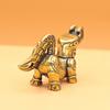 1Pcssanxingdui Brass Divine Beast Ornament Keychain Pendant Backpack Pendantgift Gift Tourism Commemoration