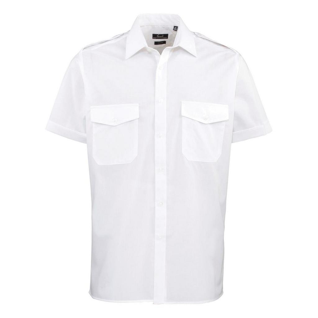 Premier Mens Short-Sleeved Pilot Shirt