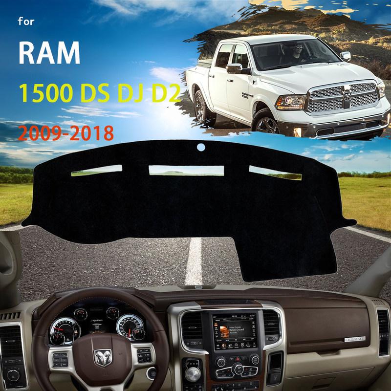 Car Dashboard Cover Mat Carpet for Ram Pickup 1500 2500 3500 DS DJ D2 2009~2018 Dash Board Cover Protect Pad Sunshield 2012 2013