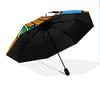 Scooby-Doo  pattern, automatic folding umbrella, portable and foldable design, 8 ribs, a Christmas or birthday gift.