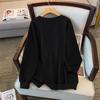 Plus Size 200/350 Jin Loose Fit Autumn Hoodie for Bust Sizes 150/160-1109