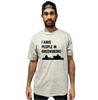 Ich habe Leute in Greensboro North Carolina Skyline T-Shirt