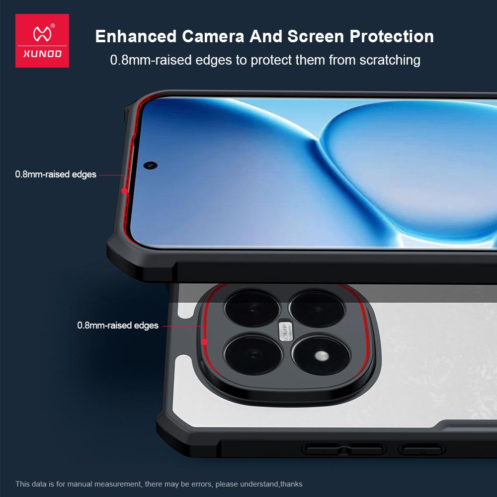 For Xiaomi Poco M8 Pro Case Poco M8 Casing XUNDD Airbag Shockproof Bumper Protective Cases Transparent Back Cover
