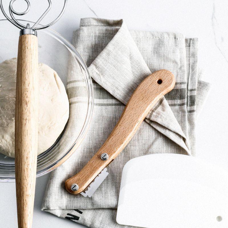 24TE Bread Baking Tools Dough Whisk Set for Cake Pizza Pastry Egg Beater Mixer Scraper Kitchen Supplies CN