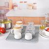 Silicone Dish Drying Mat Heat Resistant Drying Mat For Kitchen Counter Sink Refrigerator Drawer Liner Kitchen Drying Mat