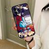 D-Deltarune Tenna Handyhülle Für IPhone 1716 15 14 13 Pro Max 11 12 Mini X Xs XR Schwarze Silikonhülle