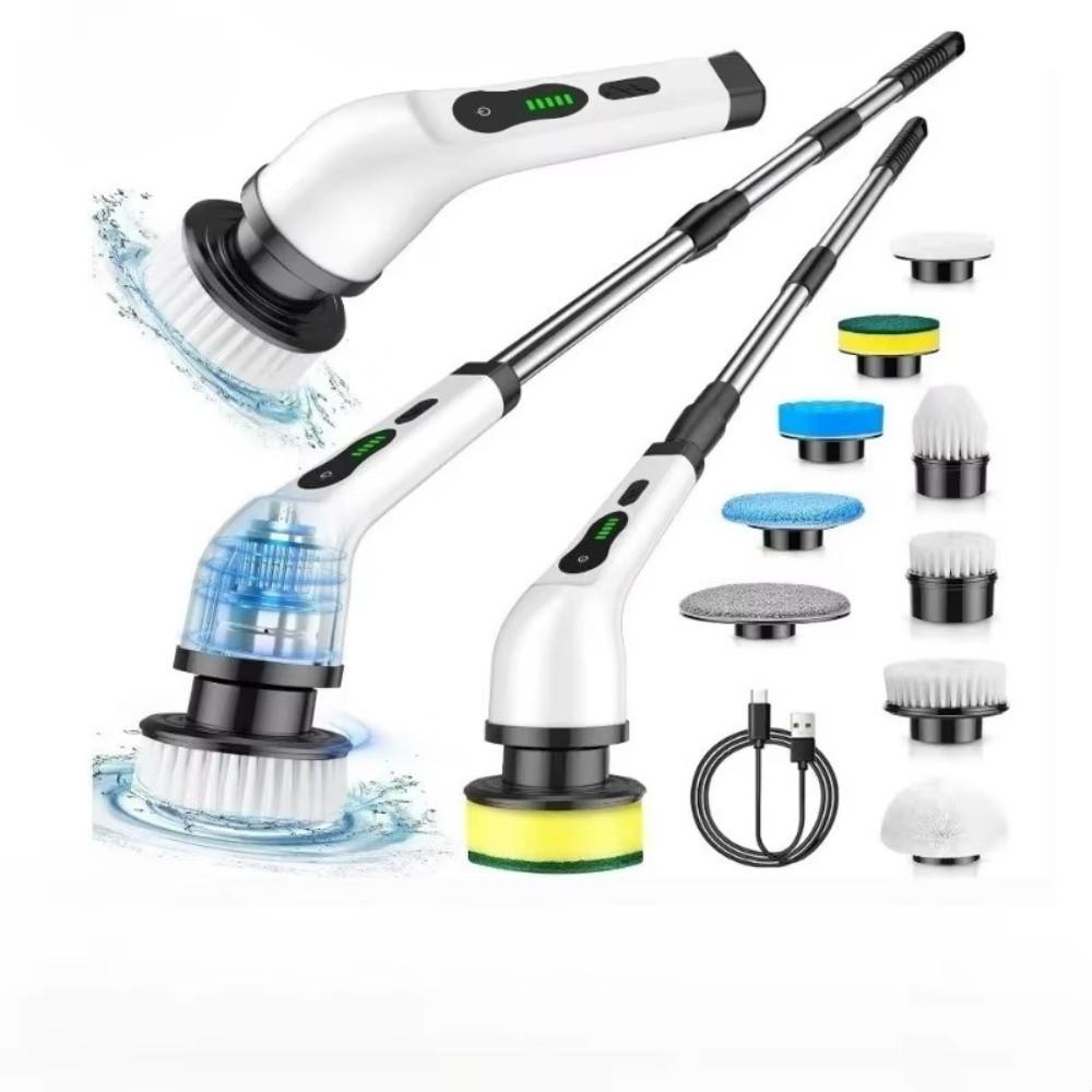 Wiederaufladbare elektrische Reinigungsbürste Kabelloser elektrischer Schleuderschrubber Küche