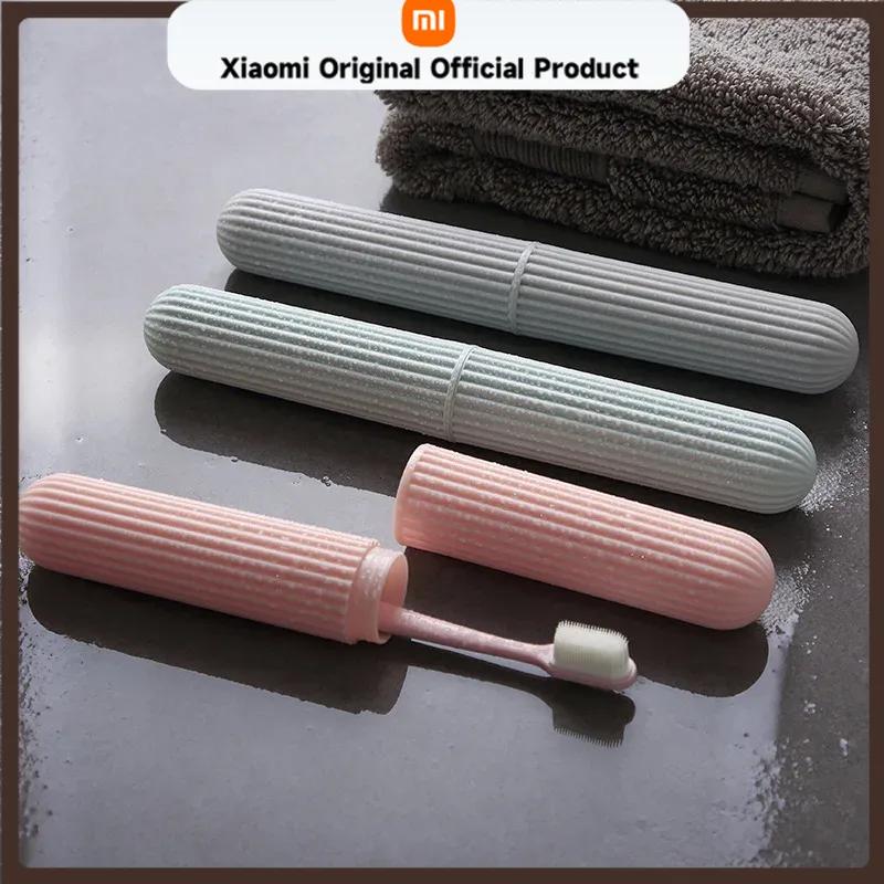 Xiaomi Travel Portable Toothbrush Box Bathroom Washing Toothbrush Cover Plastic Toothbrush Storage Travel Organizer