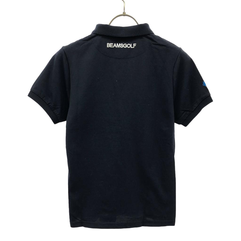 BEAMS GOLF Made In Japan Logo Embroidery Short Sleeve Polo Shirt Women Used