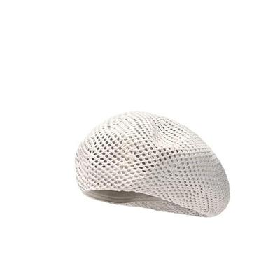 Women's Straw Beret Hat
