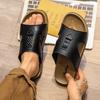 Trendy Men's Slippers For Outer Wear Non-slip Thick-soled Boys' Slippers Casual Versatile Comfortable Sandals