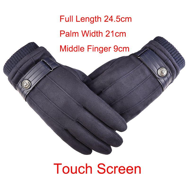 Gants d'hiver coupe-vent imperméables antidérapants thermiques à écran tactile pour hommes et femmes