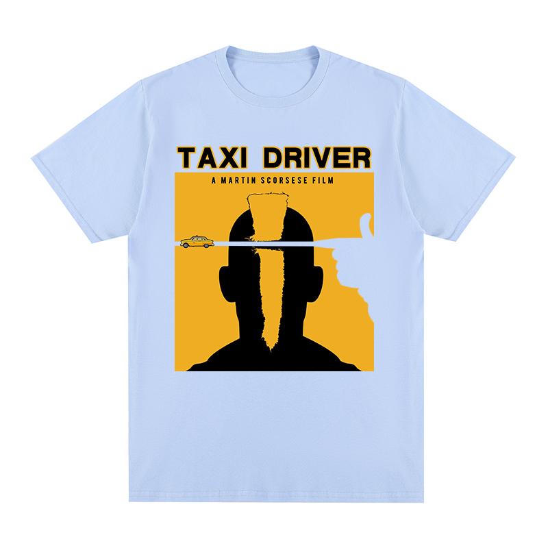 Taxi Driver Robert De Niro Film Raging Bull Vintage Film T-shirt Bomull Herr T-shirt Ny TEE T-SHIRT Damtoppar