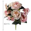 Artificial Rose Flower Simulation Wedding Bridal Bouquet Home Office Cloth Flower Decoration
