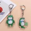 Frog Animal Frog Pendent Cartoon Animal Silent Frog Keychain Frog Acrylic Keychain  Lady Girls Gift