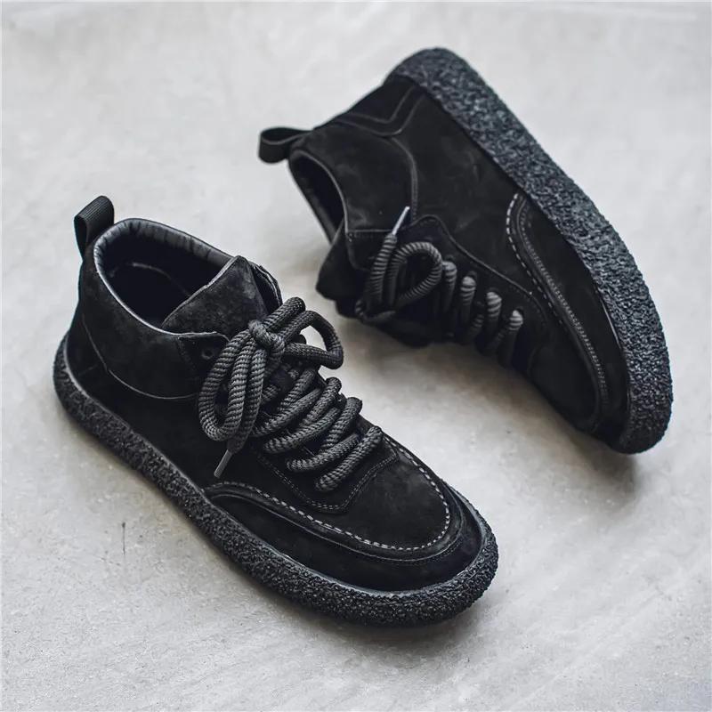 Skateboard Men's Sneakers Casual Shoes Sports and Leisure Shoes Men Wear-resistant Non-Slip Soft and Comfortable Fashion New