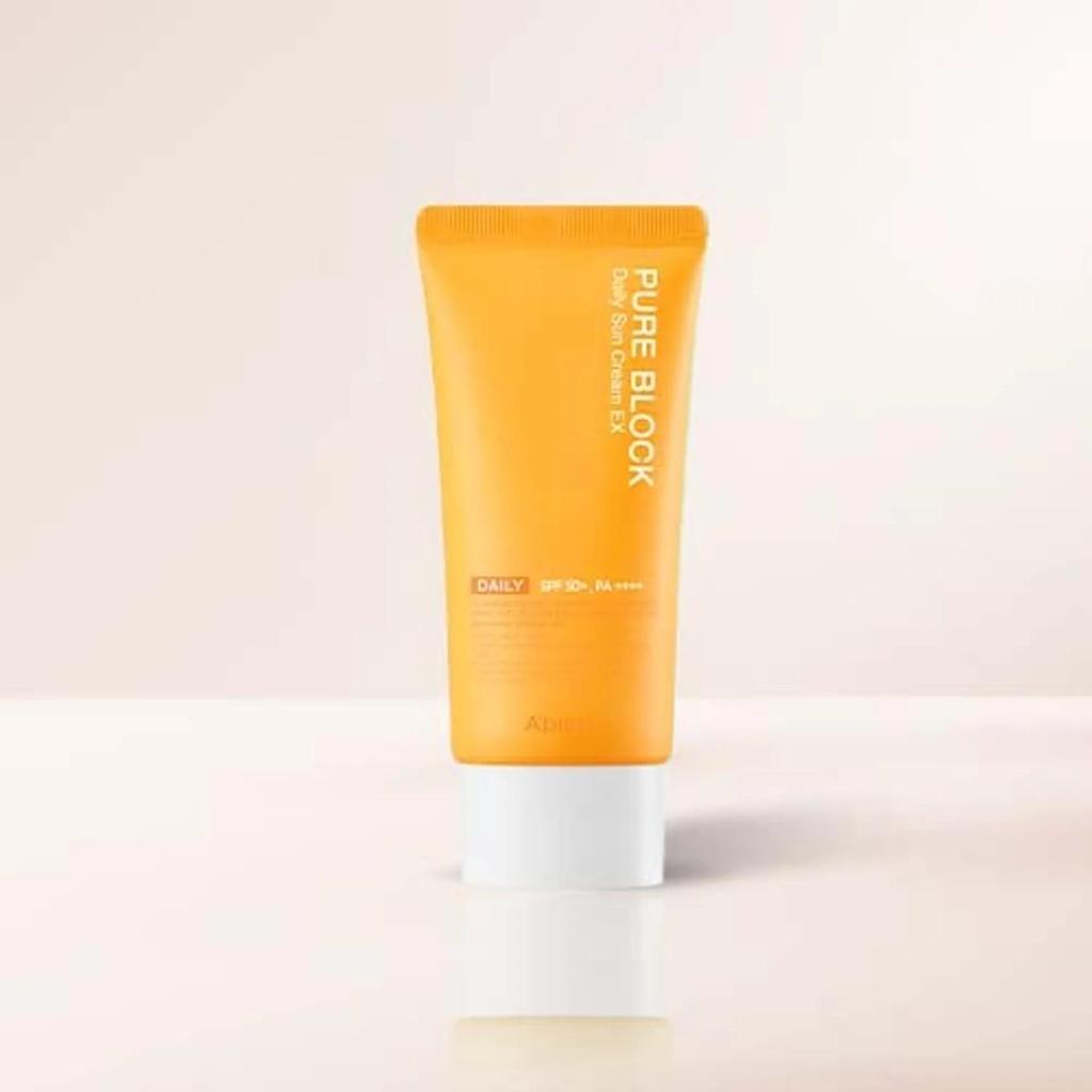 [Apieu] Pure Block Naturalny Krem Przeciwsłoneczny do Codziennego Stosowania EX SPF 50+ PA++++ (2 Rozmiar)