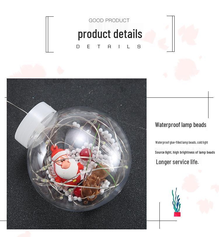 LED Christmas Curtain Lights - Santa Claus & Snowman String Lights Holiday Window Decoration