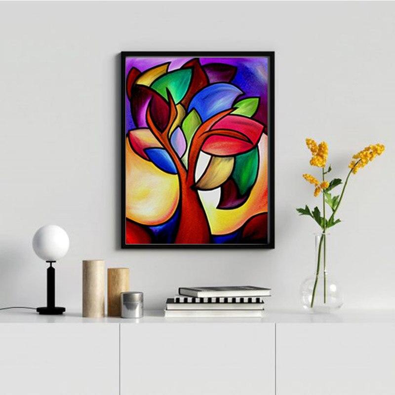 Diy Flower 5D Diamond Painting Full Round Drill Landscape Diamond Embroidery Diamond Cross Stitch Home Decor Wall Art Gift