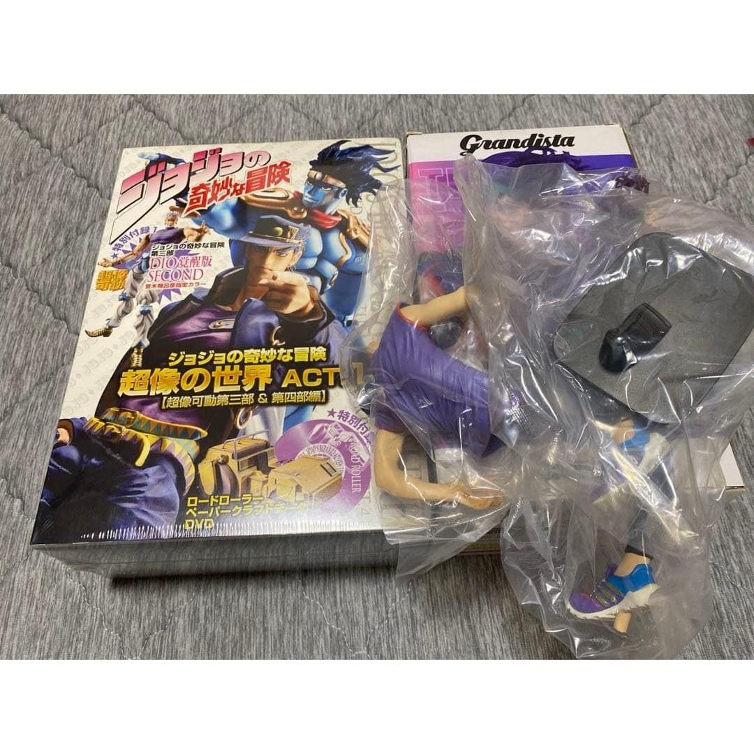 86. JoJos Bizarre Adventure Super Action Statue DIO Awakening Version Second + Luxury Set Unopened