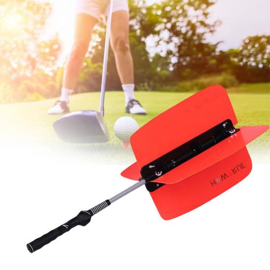 

Yousheng Golf Swing Trainer Golf Power Swing Fan Нескользящий дизайн Простая установка В помещении и на открытом воздухе Пособие для занятий гольфом