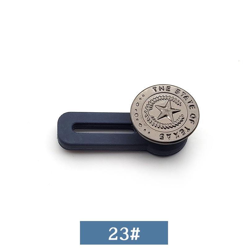 Adjustable Metal Waist Extension Buckle for Jeans