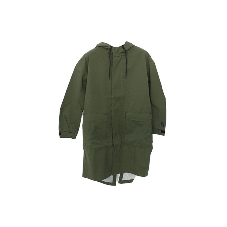 Куртки Nike Мужские Темно-зеленые С капюшоном Умеренные Другие CD6808-325 S