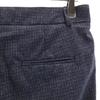 FABIANA FILIPPI made in Italy Check Pattern Wool pants S Navy system Women Used