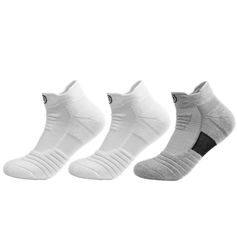 3 Pairs Sports Socks For Man High Quality Comfortable Breathable Basketball Short Socks Casual Fashion Low-cut Ankle Socks