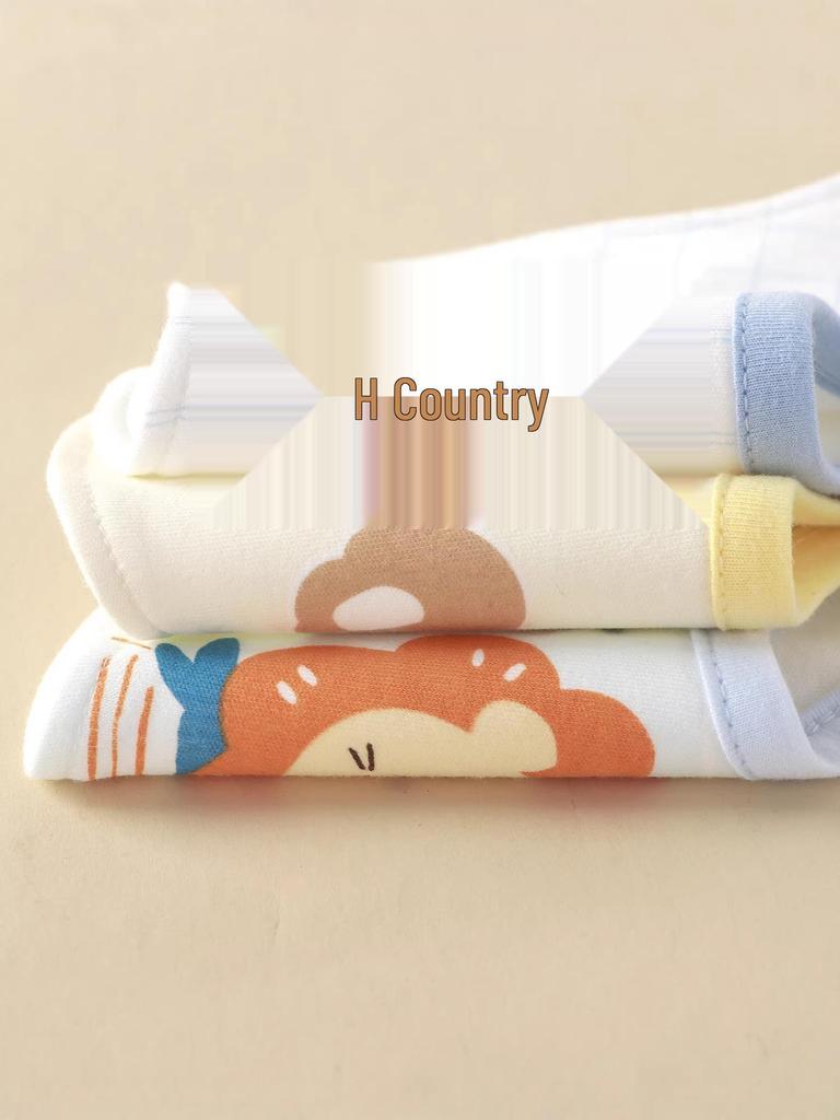 Yi Wan Bao A-Grade Cotton Antibacterial Waterproof Baby Bibs