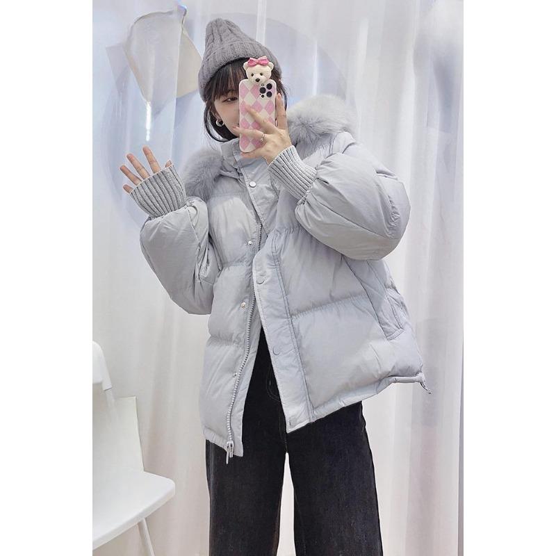 Oversize Bread Coat Down Cotton Coat Winter Coat Short Thick Cotton Coat 2023 New Style Korean Cotton Coat Women