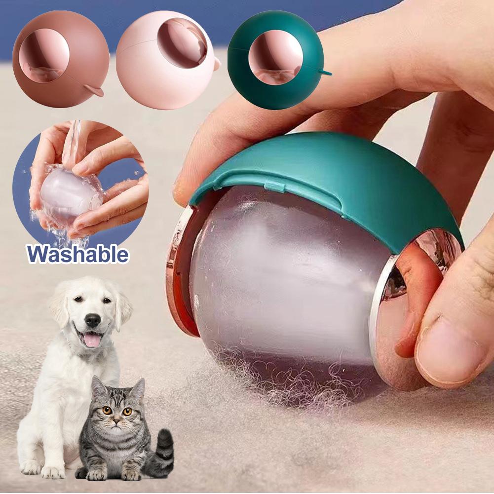 Lint Roller Hair Remover Ball Manual Fluff Remover Washable Gel Lint Roller For Pet Hair Sticky Roller Ball Cleaning for Clothin