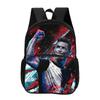 Children Rucksack Carry Bags Pencil Carrier M-Mbappe 3Pcs set with Front Pocket Backpack Football Star Rucksack