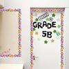 18.5m/roll Flower Leaf Pattern Border Paper Spring/Summer School Classroom Photo Wall Decoration