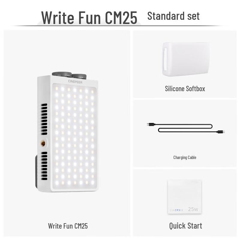 Zhiyun CM25 25W Portable Pocket LED Fill Light